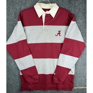 Pro Player Alabama Crimson Tide Rugby Shirt Long sleeve Men's XL University NCAA